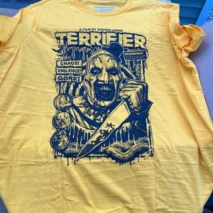 Terrifier Horror Shirt Art The Clown TERROR THREAD